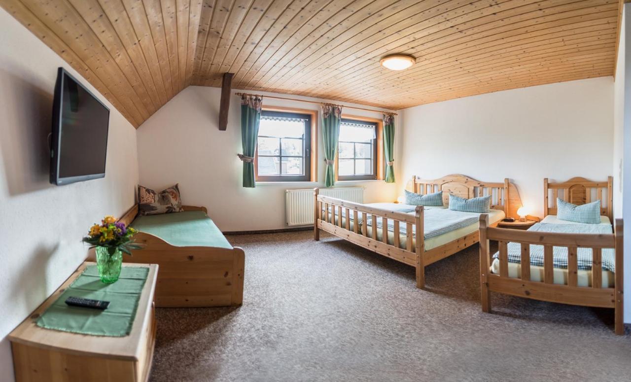 Am Roten Hammer I Gasthof Und Pension Oberwiesenthal Ngoại thất bức ảnh